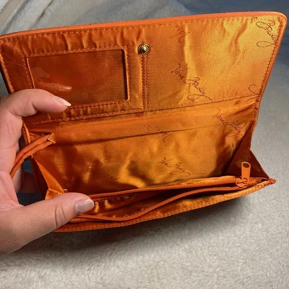 SOLD Hand-Painted Tiger’s Eye Quilted Wallet ‘Staring Contest’ - Picture 13 of 15